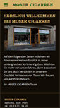 Mobile Screenshot of moser-cigarren.ch