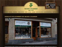 Tablet Screenshot of moser-cigarren.ch